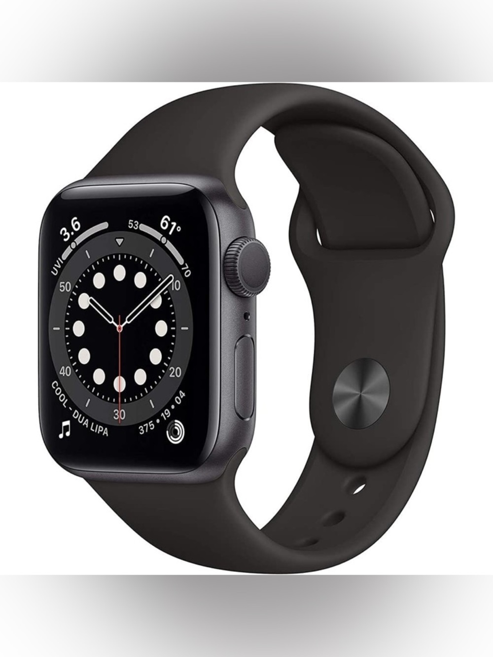 Apple Watch Series 6 40MM GPS + Cellular Smartwatch - Space Gray/Black